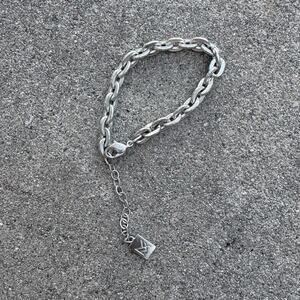 Miranda Frye Silver Chain Bracelet GUC 925 Silver Stamped